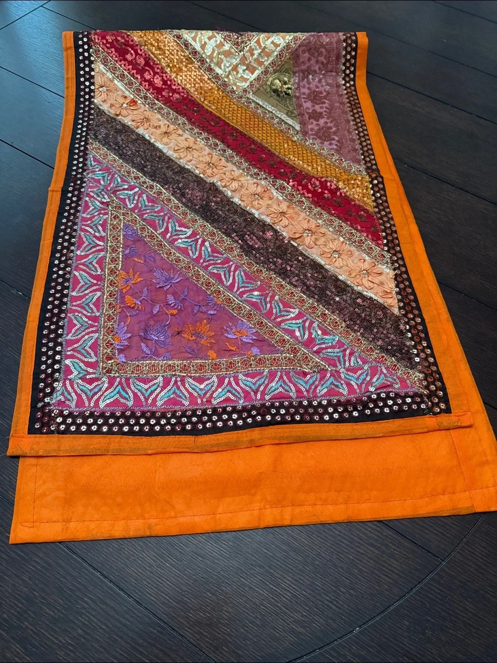 N/A vibrant embroidered